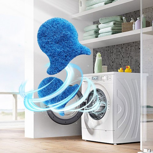 1-10X Reusable Washing Machine Pet Hair Catcher Laundry Ball Lint Remover Tools - Picture 3 of 13