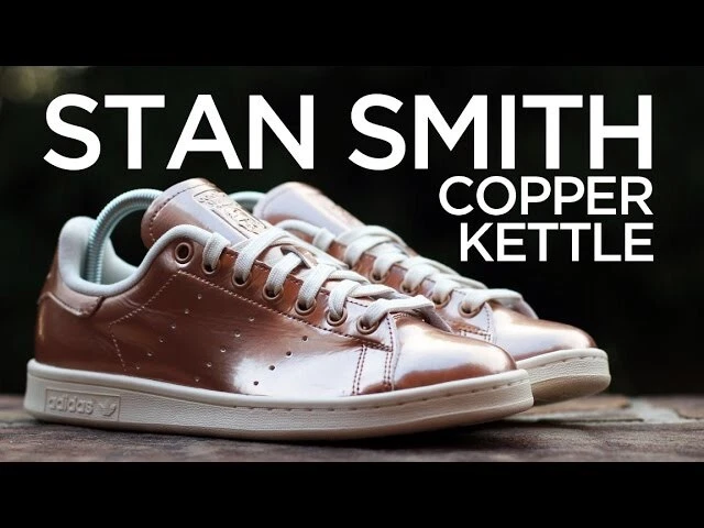 Adidas Stan Rose Gold / Copper Kettle Shoes 8 Retails $90 | eBay