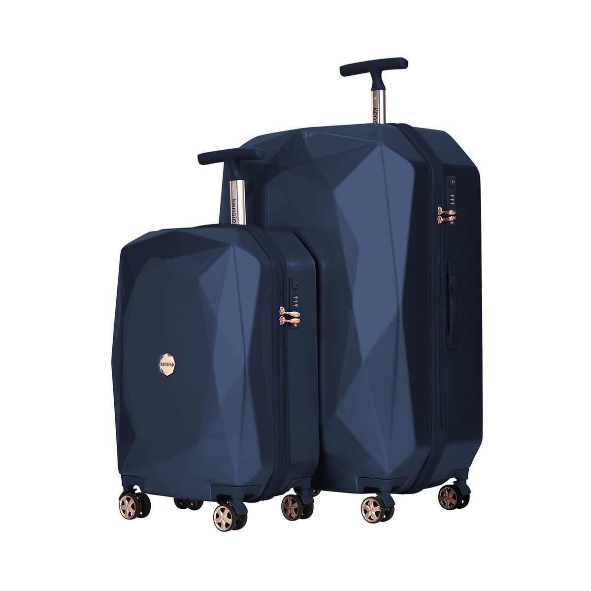 Hardside Suitcase Kensie 3d Gemstone Luggage Kensie Women's