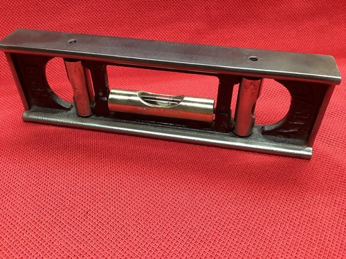 Vintage Stanley No. 36 Iron Spirit Level 6ā Double Plumb 3 Vials Nice ! LšK ! - Picture 3 of 13