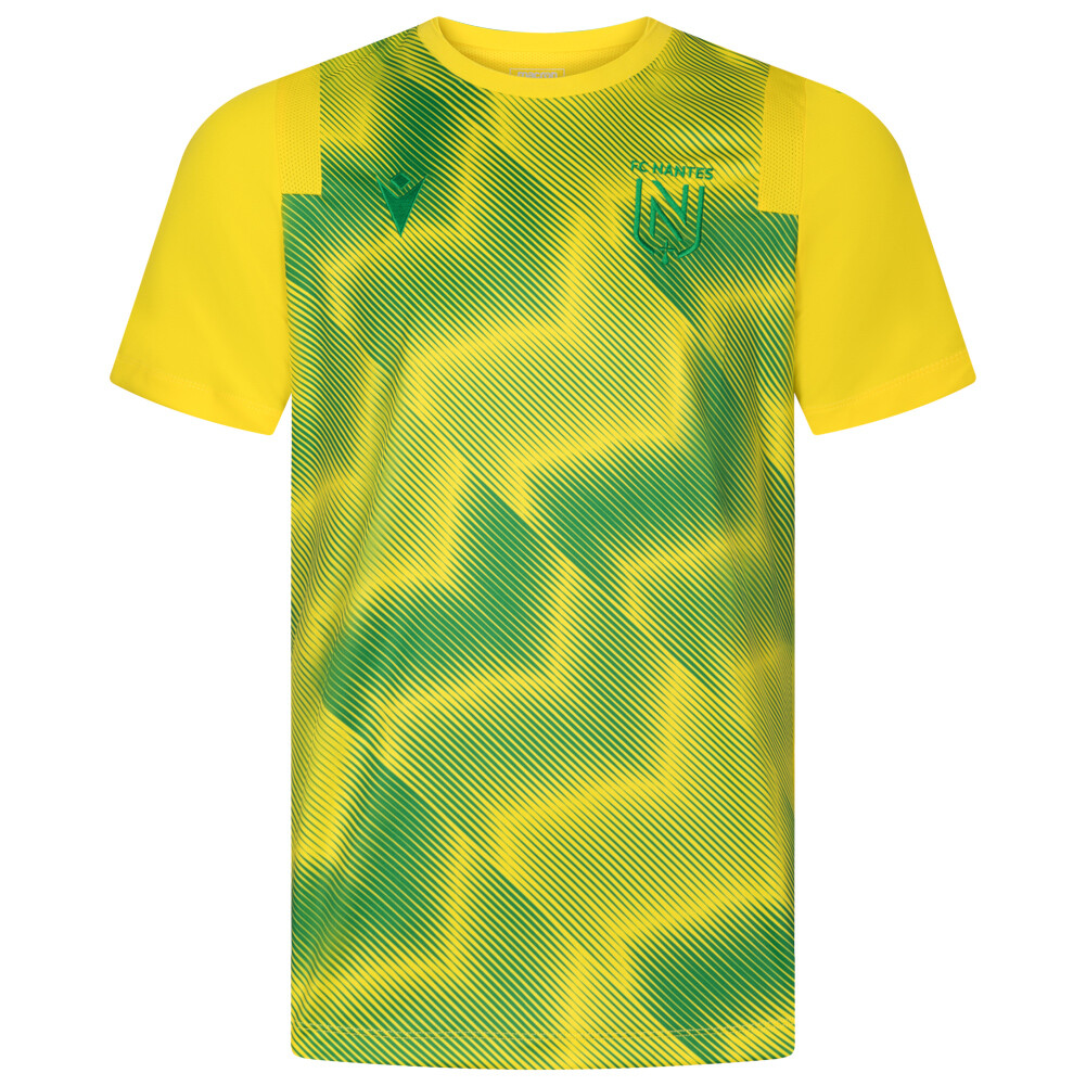 Maillot FC Nantes Jaune et Vert S - Tenue de Foot Respirante pour Supporter