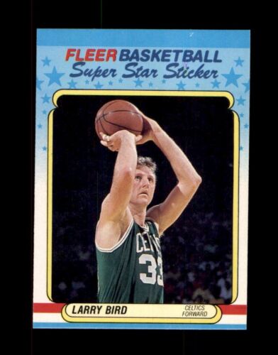 1988-89 Fleer Stickers #2 Larry Bird