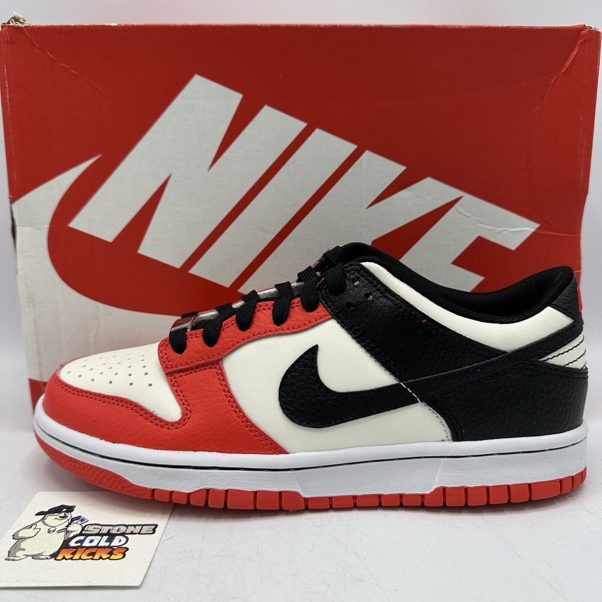 Nike Dunk Low EMB x NBA 75th Anniversary Chicago Bulls DO6288-100