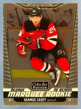 SEAMUS CASEY 2024-25 OPC Platinum #270 RC Marquee Rookie New Jersey Devils
