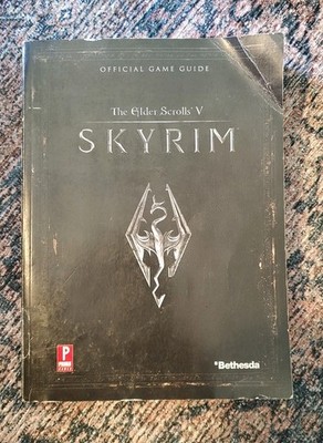 Prima Games Strategy Guide The Elder Scrolls V: Skyrim Official Game Guide
