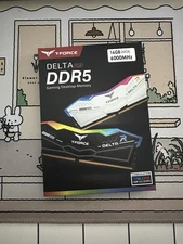 T-Force Delta DDR5 16 GB (2x8GB) 6000MHZ CL38 Model FF3D516G6000HC38ADC01