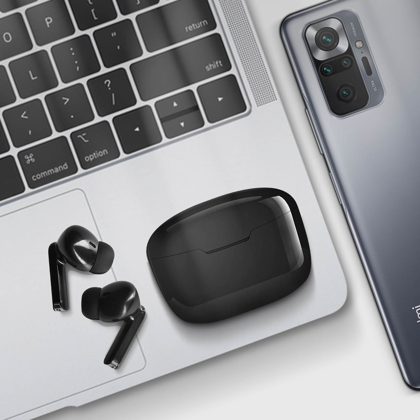 Auriculares Akashi Bluetooth avec étui de charge nomade - 4