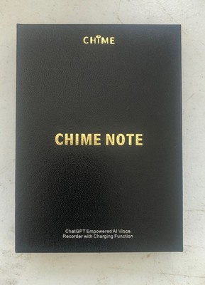 Chime Note Pro -ChatGPT Empowered AI Voice Recorder Charging Function-Space Grey