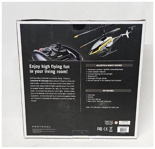 Helicóptero RC Protocol TurboHawk - Control remoto de 3 canales Nuevo en caja Foto 2 de 4