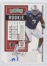 2020 Panini Contenders Rookie Ticket Stub 15/90 Marlon Davidson #294 Auto 0ey4