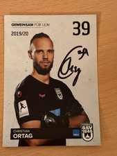 Christian Ortag SSV Ulm Autogrammkarte original signiert #52213