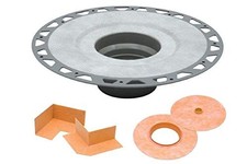 Clearance - Schluter Kerdi-Drain Flange Kit PVC KD2FLKPVC