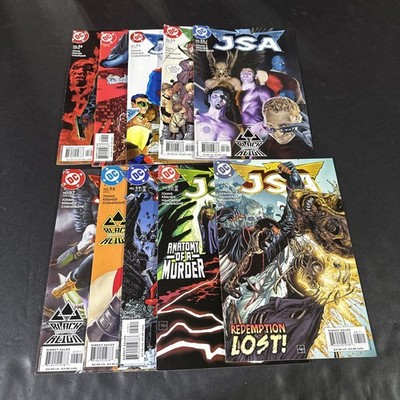JSA 1999  Comic Lot  52-61 Fn/vf  J6