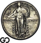 1930 Standing Liberty Quarter, Significant Date, AU+