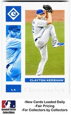 2021 Panini Chronicles #8 Clayton Kershaw Chronicles Los Angeles Dodgers
