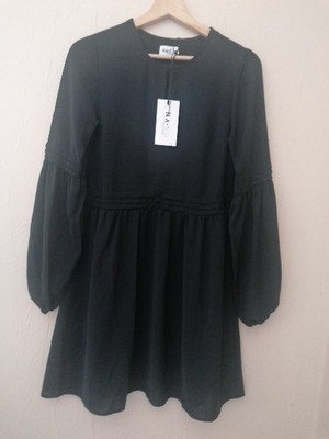   NEU NA-KD Reborn elegantes schwarzes Mädchen Kleid  Gr. 32 XS 164