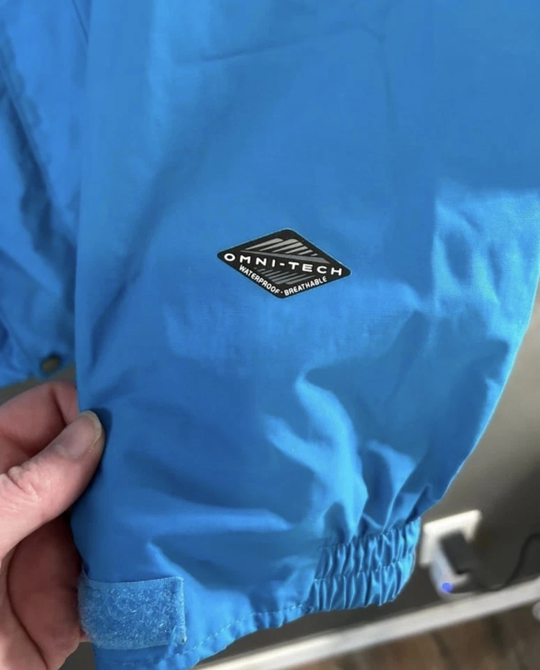 Abrigo Chaqueta Columbia Outer Shell Juvenil 18/20 Bugaboo Omni Tech Foto 3 de 4