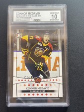 Connor McDavid 2015 Leaf 2015 In The Game CHL Draft 11 CCG 10