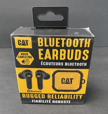 CAT Bluetooth Noise Canceling Ear Buds - Rugged Wireless Work Earbuds, Bluetooth