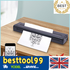 Tattoo Transfer Clear Tattoo Stencil Printer Thermal Copier Machine USB Portable