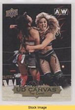 2022 AEW All Elite Wrestling UD Canvas Gold Taynara Conti Tay #C3 READ 0ms5