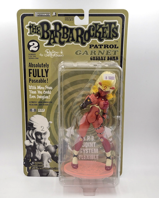 Set Of 3 Rockin' Jelly Bean figure Medicom Toy The BARBA ROCKETS