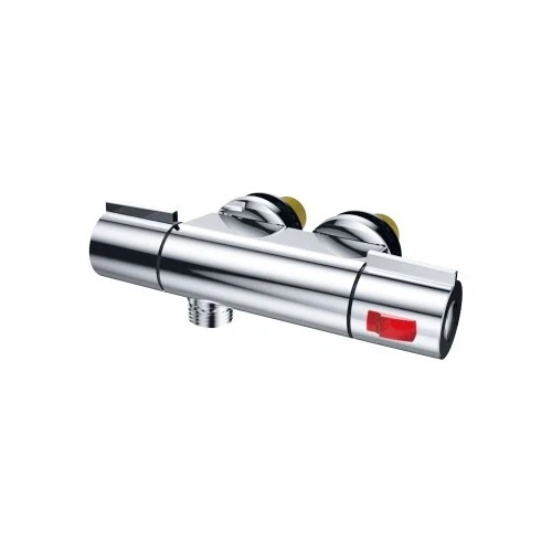 Caravan Mini Vertical Thermostatic Bar Shower Valve VTBV02 Chrome