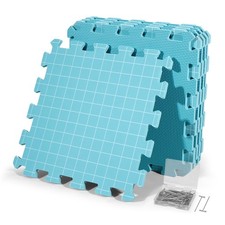 9 PCS Blocking Mats for Knitting  Crochet Projects, Crochet Blocking Mat wit...