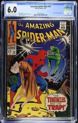 Amazing Spider-Man #54 (1967) Silver Age Doctor Octopus CGC 6.0 NY199