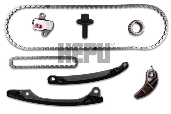 Steuerkettensatz Hepu 21-0617 FüR Nissan Micra 4 K13K K13KK Note E12 Dig-image