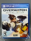 PS4 Overwatch Origins Edition Video Game Blizzard used/open clean PS5 compatible