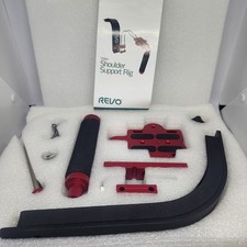 Revo SR-1000 Video Shoulder Support Rig New Open Box COMPLETE. Maroon Red 2.25lb