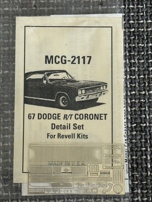The Model Car Garage Fotoätzteile MCG-2117 ˋ67 Dodge R/T Coronet für Revell Kits