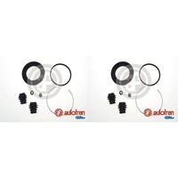 2X Autofren Bremssattel RAPARATUR-SATZ Vorne Passend FüR Mitsubishi Space