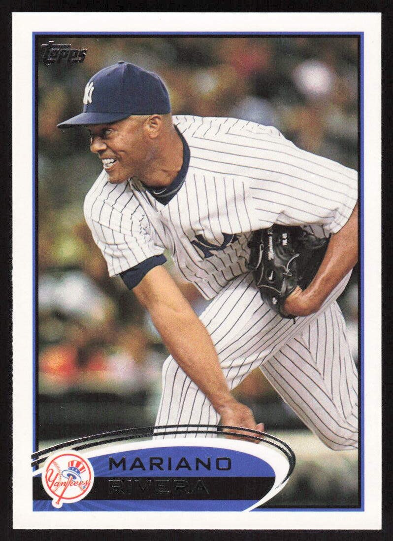 2012 Topps Mariano Rivera #180 New York Yankees