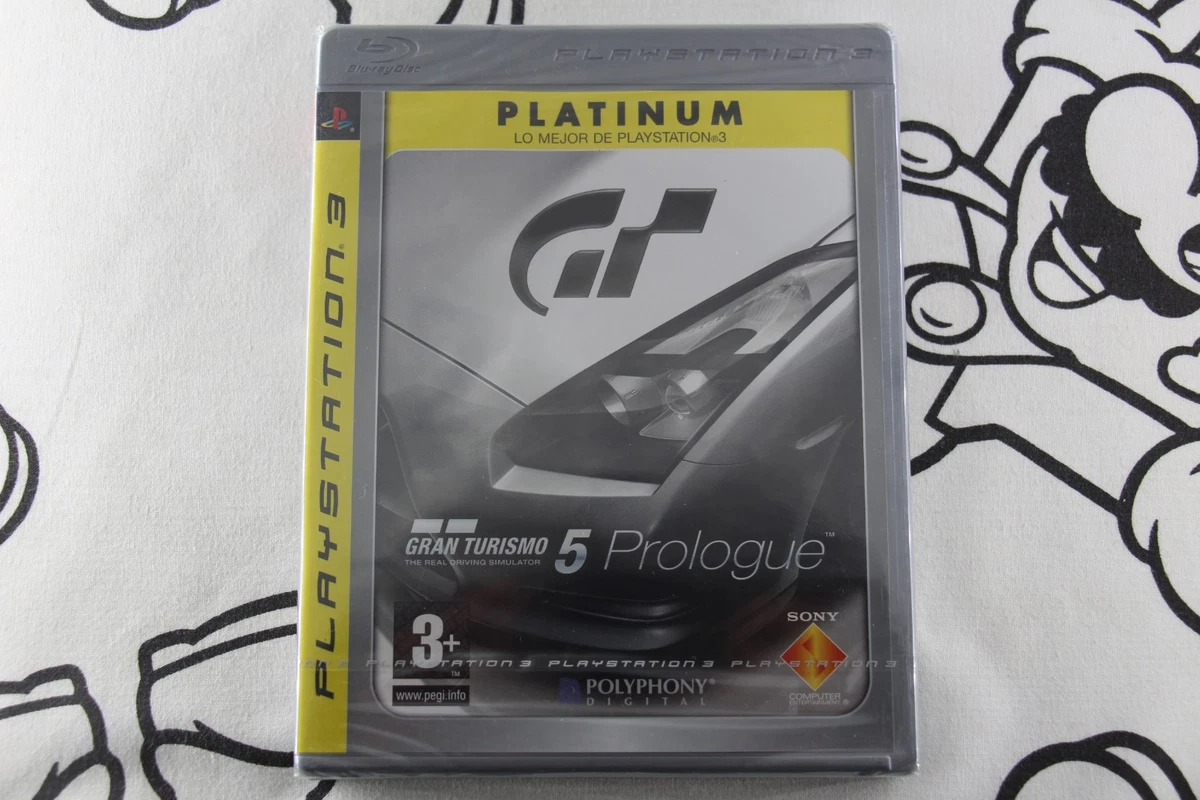 PLAY STATION 3 PS3 GRAN TURISMO 5 PROLOGUE PLATINUM NUEVO PRECINTADO