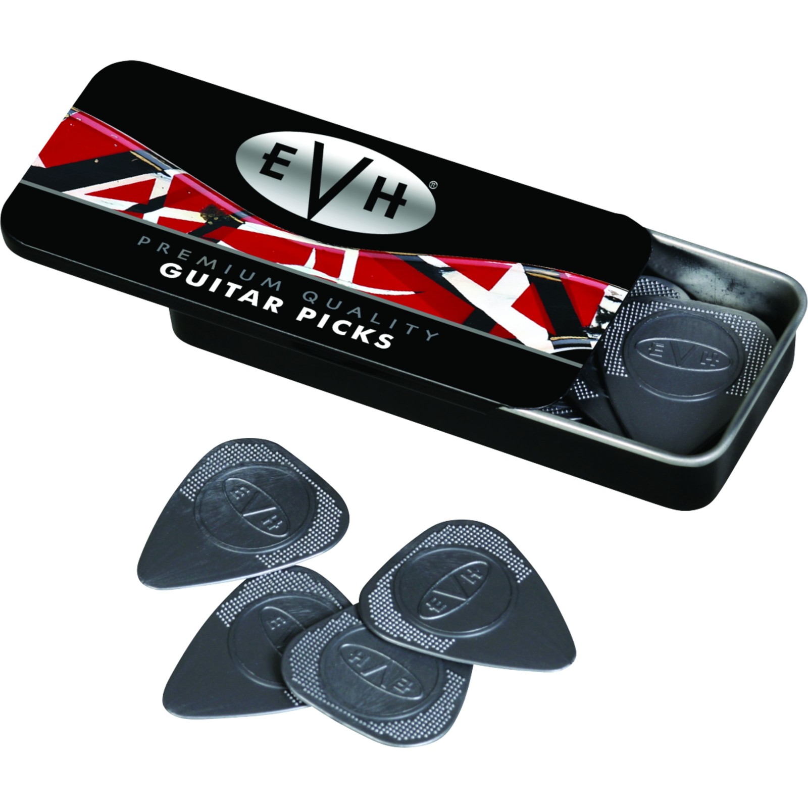 EVH Premium Pick Tin 12 Count - Plektren Set