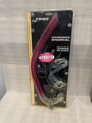 FINIS Original Swimmer s Snorkel - Center-Mount Design For Swim Training Go Pink