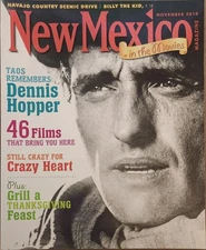 November 2010 New Mexico Magazine Taos remembers Dennis Hopper