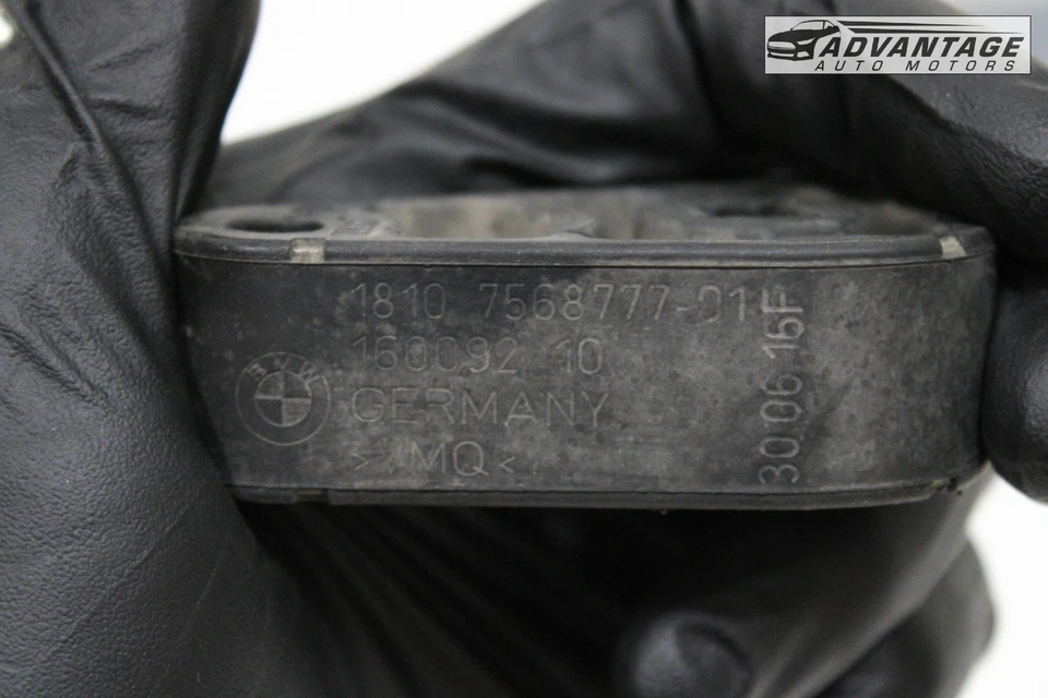 BMW X5 F15 2014-2018 3,0 L ESCAPE SILENCIADOR TUBO AISLADOR SUSPENSIÓN 18107568777 OEM Foto 4 de 4