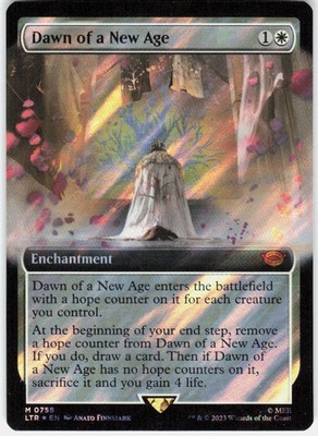 Dawn of a New Age (Extended Art) (Surge Foil) M The Lord of the Rings 758 NM