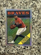 Ozzie Albies 2023 Topps Chrome Mojo