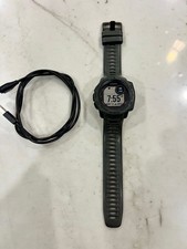 Garmin Instinct Solar Rugged GPS Smartwatch   Black   Tactical Outdoor Watch   C