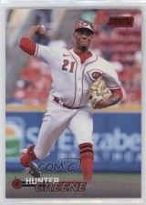 2023 Topps Stadium Club Red Foil Hunter Greene #176 0o3x