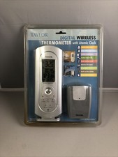 Taylor Digital Wireless Thermometer with Atomic Clock