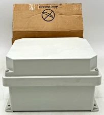 HOFFMAN RHJ1008WLG TYPE 4X RAISED SCREW COVER