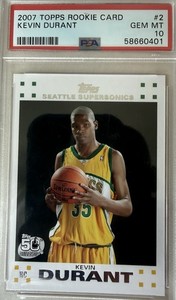 Kevin Durant Rookie Card Psa 10 | eBay