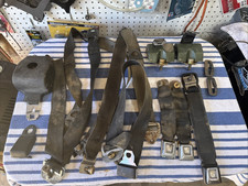 Oem 1970-1973 Mustang Cougar Black Seat Belt - Lot Oem 1970-1973 Mustang Cougar Black Seat Belt - Lot