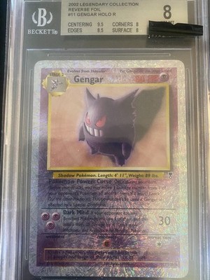 Pokemon Gengar 11/110 Legendary Collection Reverse Holo BGS 8 | eBay