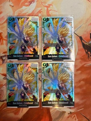 x1 Son Gohan: Childhood FB01-140 SCR Secret Rare Dragon Ball Karte Fusion World
